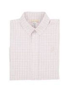 TBBC Beaufort Bonnet Dean’s List Dress Shirt Chelsea Chocolate and Parrot Cay Co